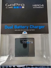 GOPRO DUAL BATTERY CHARGER W/ RECHARGEABLE BATTERY FOR HERO4