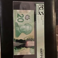 Super high grade! Canada 20 Dollars 2012 BC-71a Polymer UNC PCGS 68 ppq