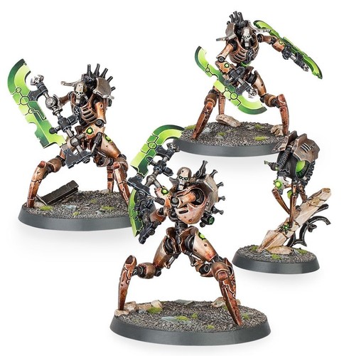 Warhammer 40k Necron Skorpekh Destroyers with Plasmacyte + Free Leadbelcher