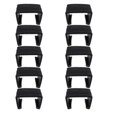 10 Stück Outdoor Terrasse Möbel Clips - 2,13" Rattan Sofa Verbinder Clips