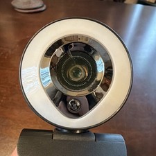 Aoboco 968 USB Webcam with Ring Light, USB, Black, Model USBL-408H4, 968H4