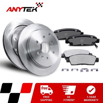 Rear Brake Rotors Brake Pads for Chevrolet Traverse Saturn Outlook Buick Enclave