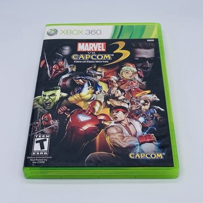 Marvel vs. Capcom 3: Fate of Two Worlds Xbox 360 - Complete w/ Manual CIB Tested