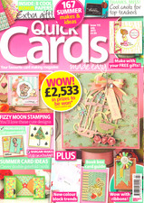 Quick Cards Magazine Issue 115 July 2013 with Stamp Set