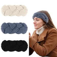 3Pcs Knit Headbands for Women Winter Headbands for Women Thick Turban Ear War...