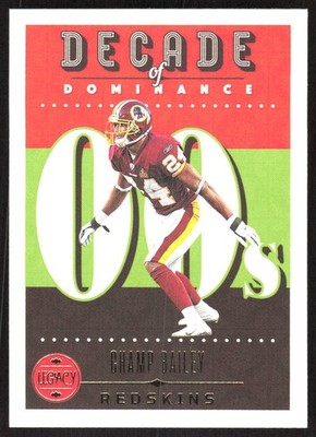 6737H 2023 Panini Legacy #DOD-3 Champ Bailey Decade of Dominance