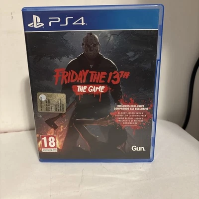 FRIDAY THE 13TH PS4 PLAYSTATION 4 VERSIONE ITALIANA DISCO COME NUOVO N.L870 - Photo 1/4
