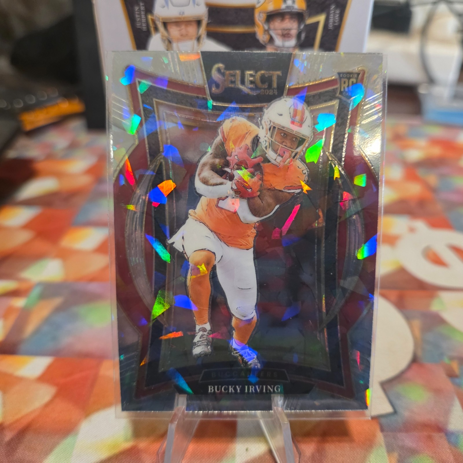 Bucky Irving 2024 Panini Select #4 Concourse Silver RC Buccs RB