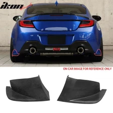 Fits 22-26 Toyota GR86/Subaru BRZ Rear Bumper Aprons CS Style Corner Diffuser
