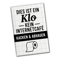 Klo, Kein Internetcafe Souvenir Souvenir Magnet