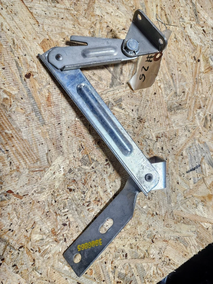 Suporte de suporte para painel de capô elevação (2 furos) NOVO 72-73E C3 Corvette aço - Imagem 3 de 3