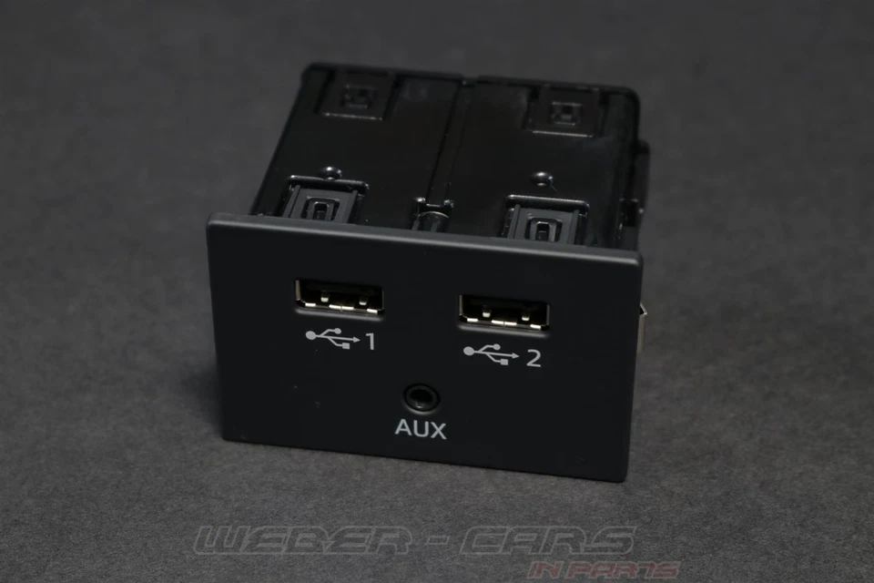 Audi Cache Multimedia Connexion AUX USB 81A035736 OEM Pour A3 RS3 8V - Photo 1/4
