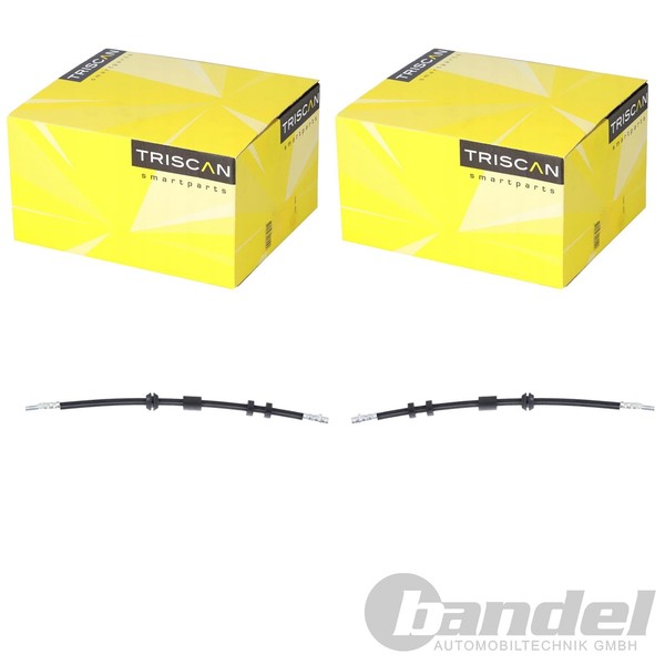 2X Triscan Bremsschlauch Vorne Passend FüR Ford Galaxy Mondeo S-MAX Volvo S60 S8-image