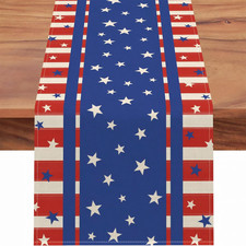 Patriotic Decorations, 4Th of July Table Runner 4Th of July Decorations American