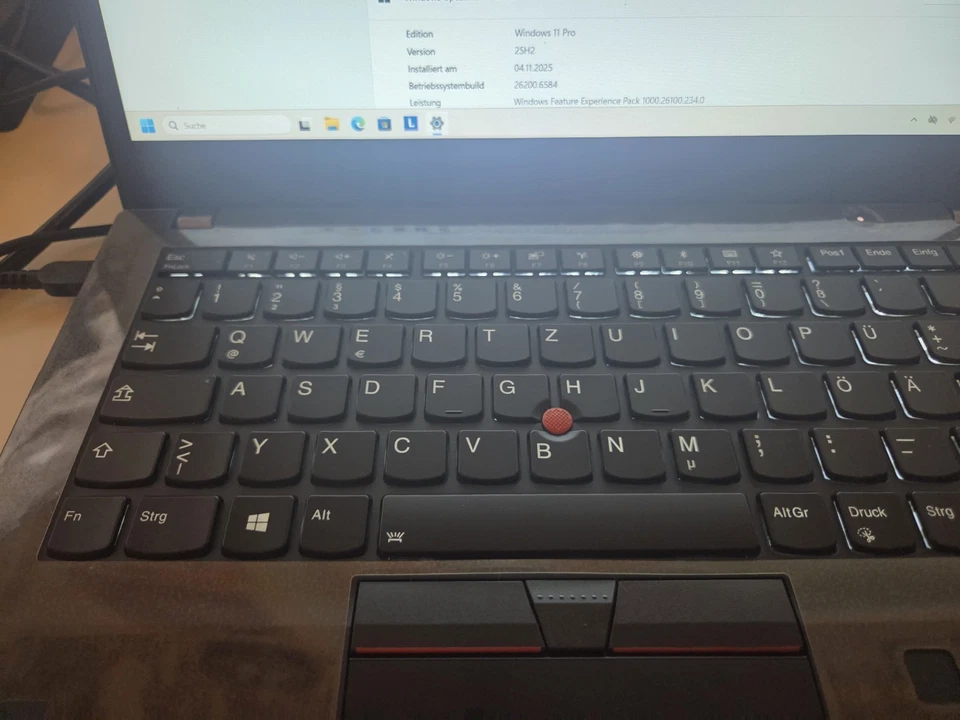 Lenovo ThinkPad T490s 14 Zoll-512GB SSD,Intel Core i5,16GB Ram-Win11Pro + Mac OS - Bild 2 von 4