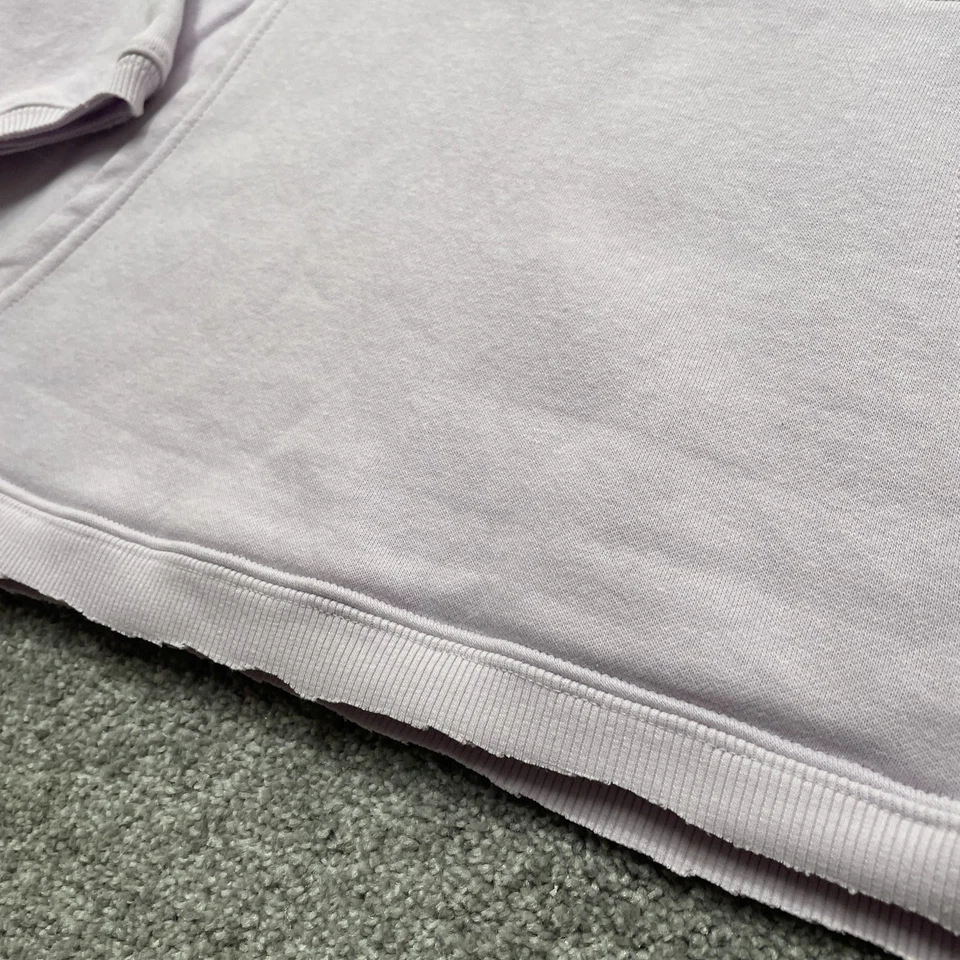 Женская толстовка с капюшоном North Face XL фиолетовый пуловер толстовка карман кенгуру логотип - Изображение 4 из 4