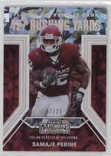 2021 Panini Contenders Draft Picks Cracked Ice /23 Samaje Perine #40 lz7