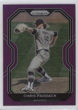2021 Panini Prizm Tier II Purple Prizm Chris Paddack #145 0ip1