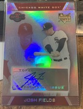 2007 Co-Signers Hyper Silver Red #105 Josh Fields Autograph SP Card /75