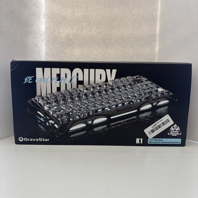GravaStar Mercury K1 75% Wireless/Wired Mechanical Gaming Gaming Keyboard