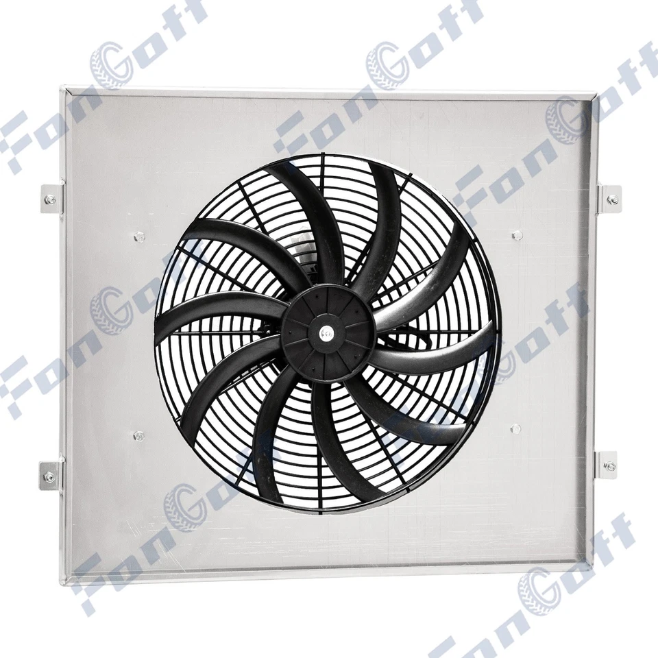 Aluminum Shroud & 16" Fan Fit 1998-2011 Ford Explorer Ranger Mercury Mountaineer - Image 3 of 4