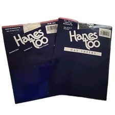 Hanes Too Pantyhose Sheer Size EF Control Top Reinforced Toe Black Pearl 2 Pairs
