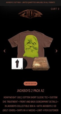 Travis Scott Jakeboys 2 BOX Set Limited Edition