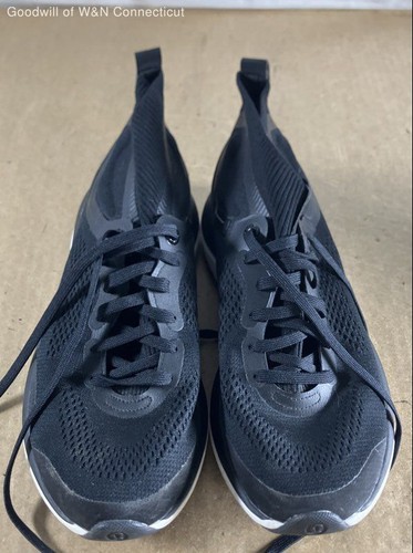 Lululemon Chargefeel Workout Mid Black Anchor White Training Shoes Size 8.5