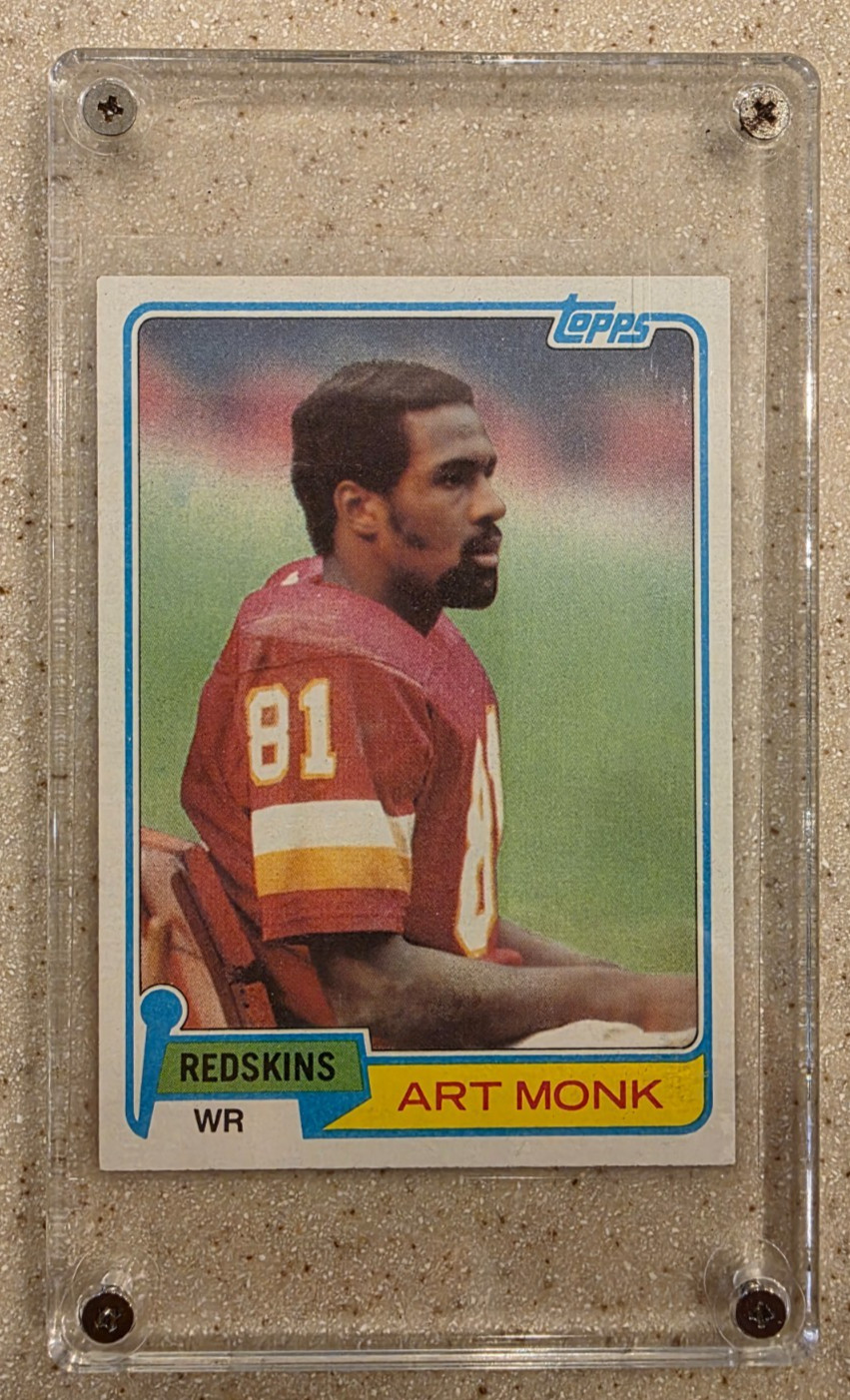 1981 Topps - Art Monk #194 (RC) Well Centered with Sharp Corners