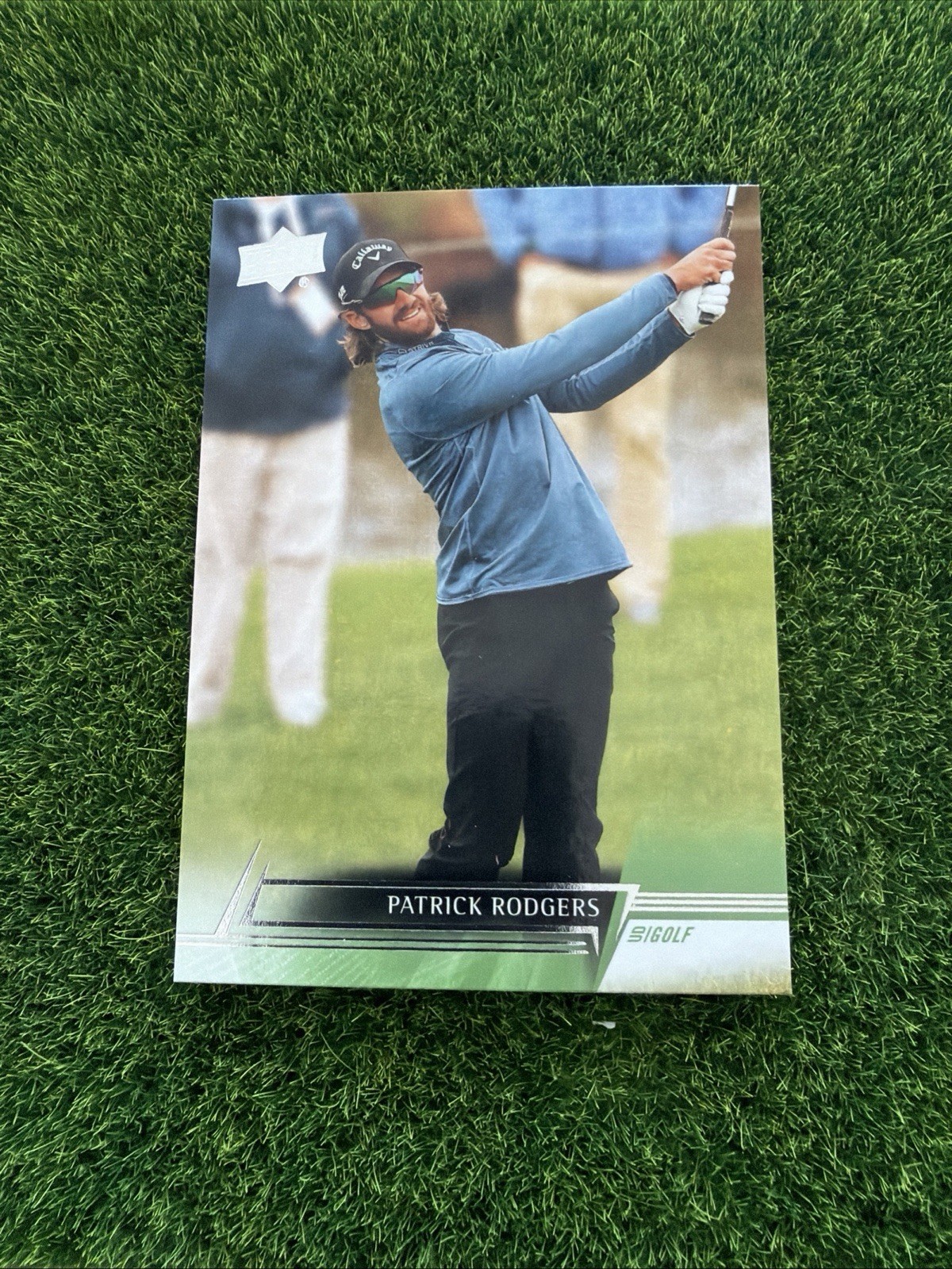 Patrick Rodgers 2024 Upper Deck Golf #11 PGA Tour Pro Card AU1