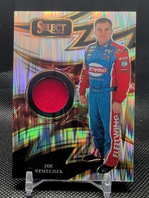 2025 Select Racing JOE NEMECHEK  #S-JNK Race-WornRelic  SPARKS  PRIZM