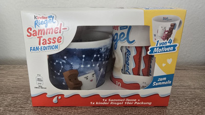 Kinder Riegel Fan Edition Sammeltasse 2025 (Motiv 1 - Dreaming with you)