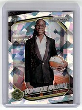 2025 Panini Prizm WNBA #144 Dominique Malonga Ice Prizms