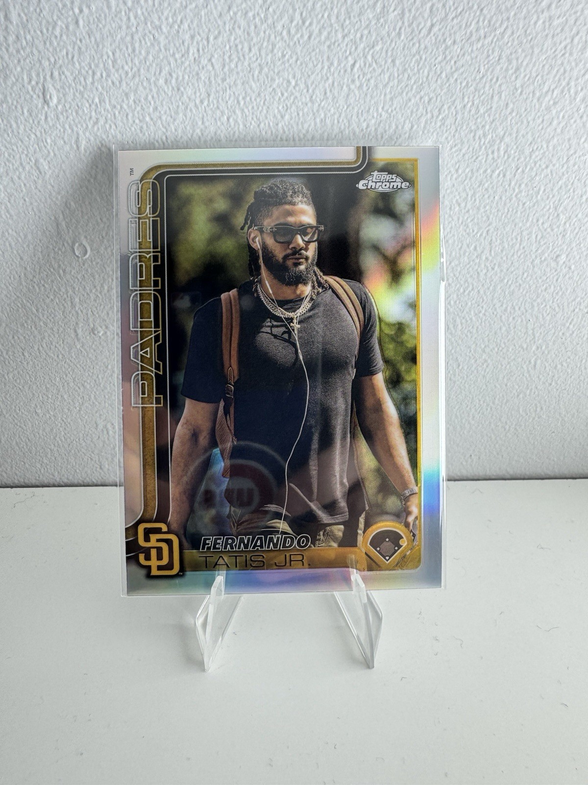 FERNANDO TATIS JR. 2025 Topps Chrome Image Variation SP Card #159 Padres