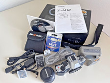 Olympus OM-D E M 10 Body Silver M.ZUIKO Digital 14-42 mm Lens Kit