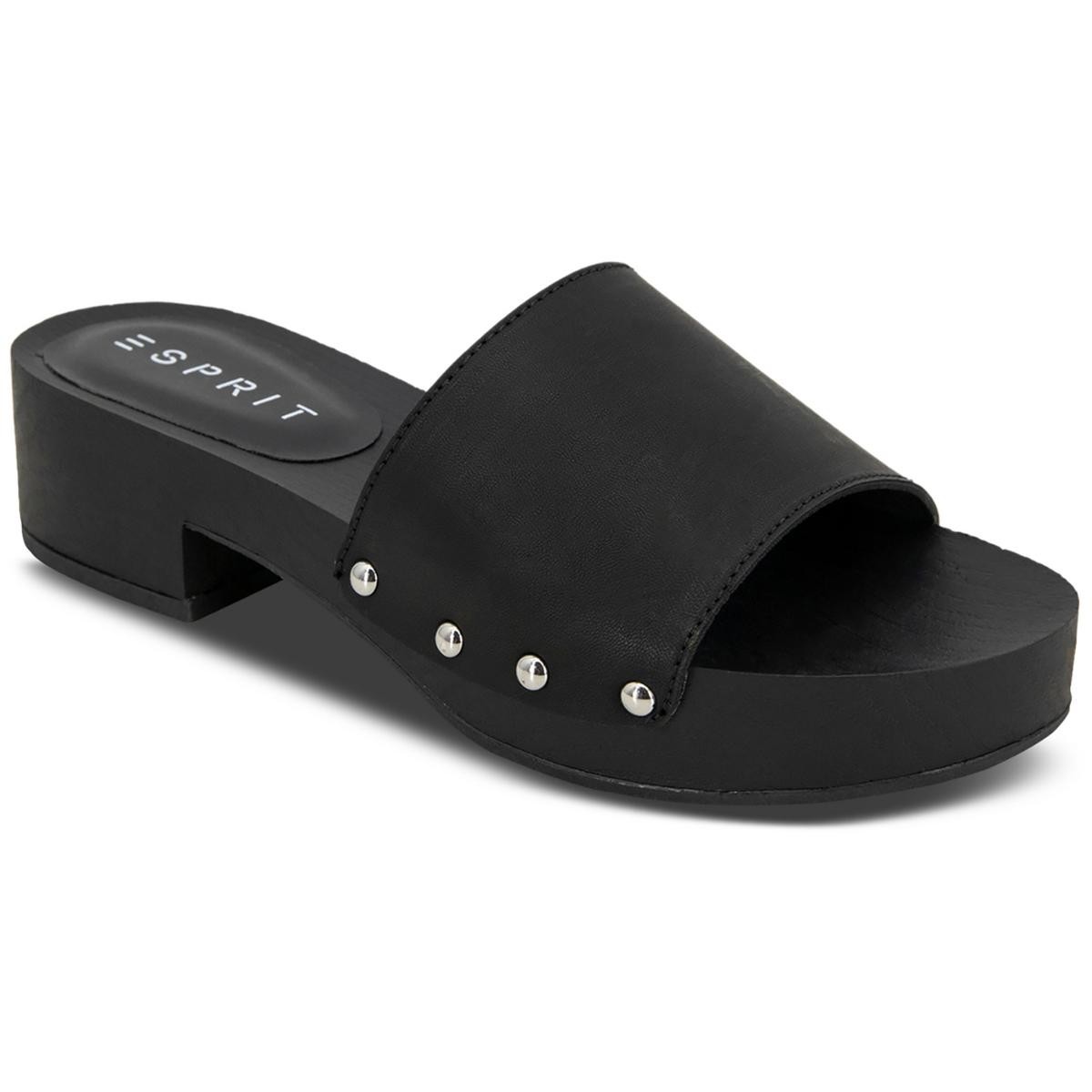 Женские босоножки Spirit CAYLEE черного цвета на блочном каблуке, 5 средних размеров (B,M), BHFO 9000