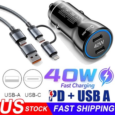 40W Super Fast Charging USB Type C Wall Charger For Samsung S26 S25 FE A17 A16 