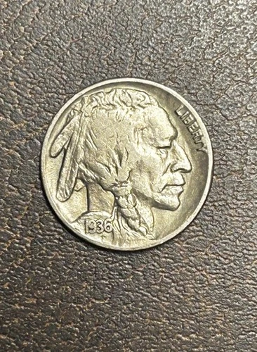 1936-S Buffalo Nickel Full Date Extremely Fine++ Condition Details Full Horn #I4
