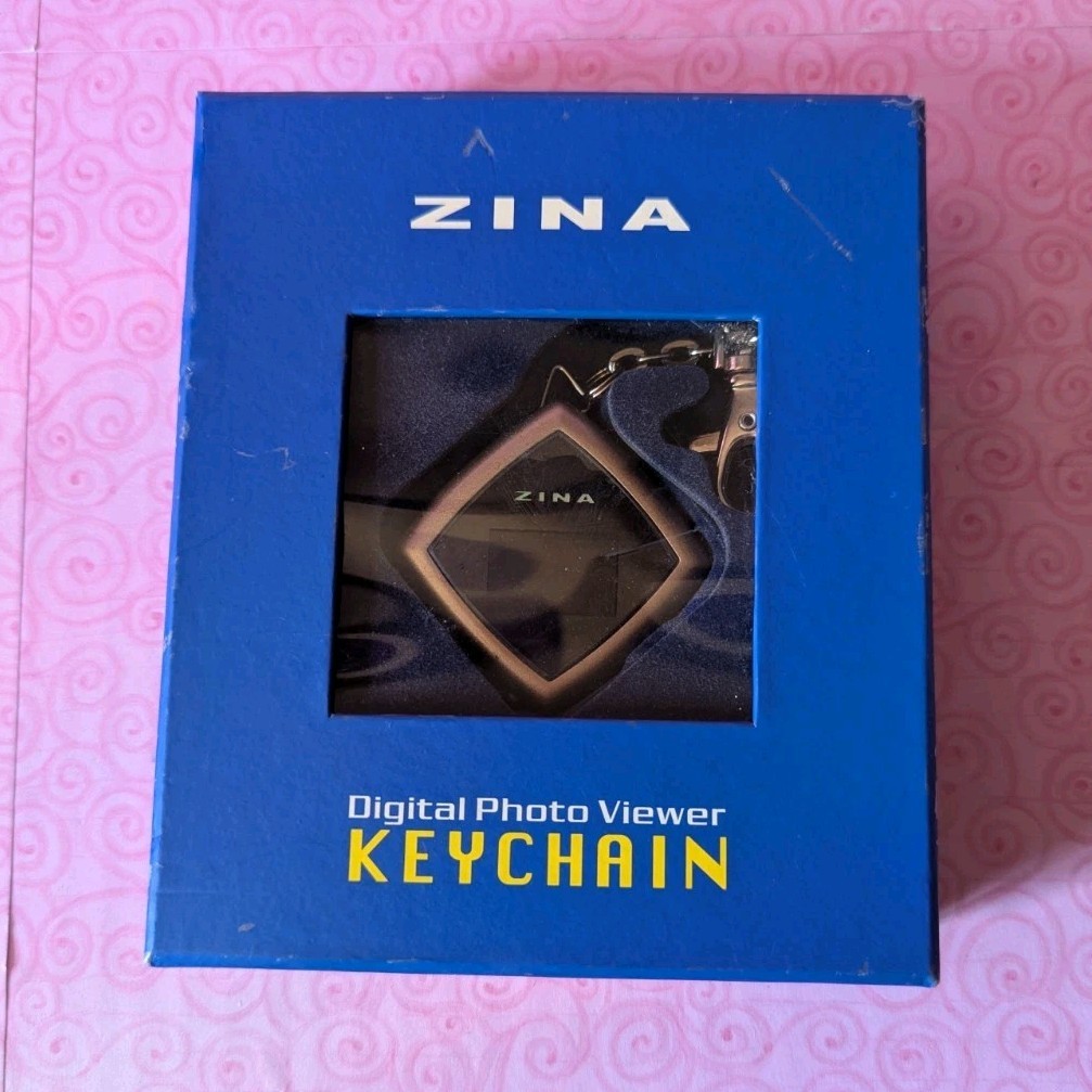 Photo Viewer Keychains ZINA Digital Photo Viewer Keychain New
