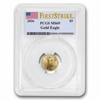 2026 1/10 oz American Gold Eagle MS-69 PCGS (FirstStrike®)