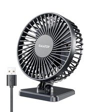 Gaiatop USB Desk Fan, Small But Powerful, Personal Portable Small, Black