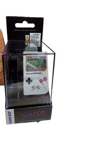 Nintendo Game Boy Digital Wristwatch Watch Paladone Super Mario Sound New Sealed