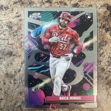 2025 Cosmic Chrome Baseball # 94 Rece Hinds RC