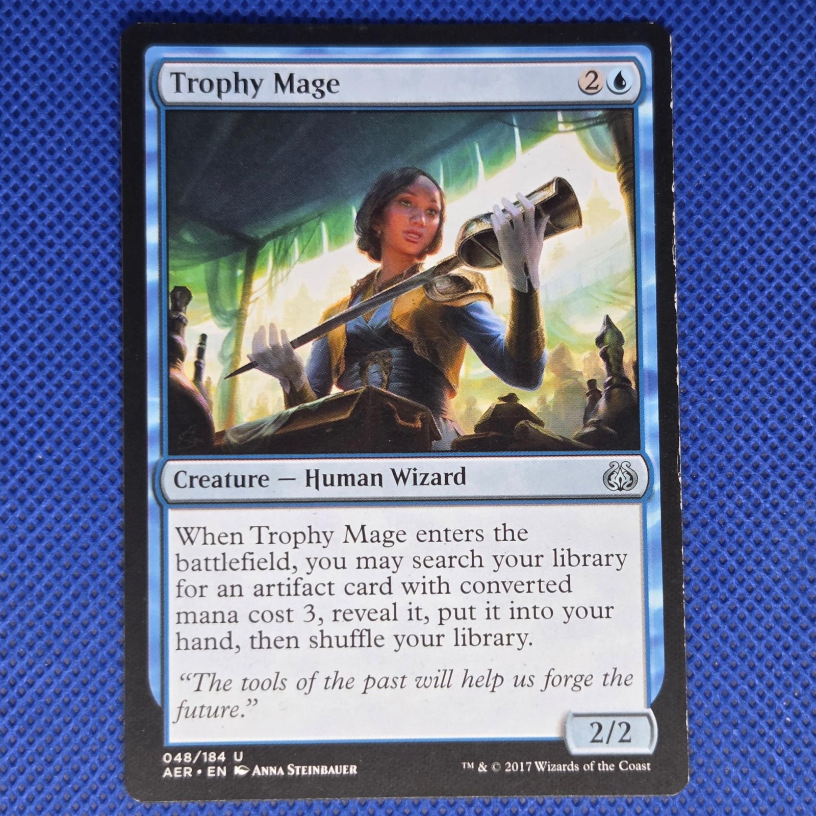 Trophy Mage 48 Uncommon Aether Revolt Magic: The Gathering Moderately Played
