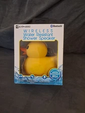 NEW, Aconic YELLOW Rubber Duck Bluetooth Wireless Shower Speaker