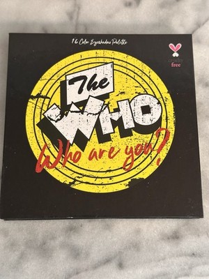 The Who Eyeshadow Palette Who Are You Limited Edition