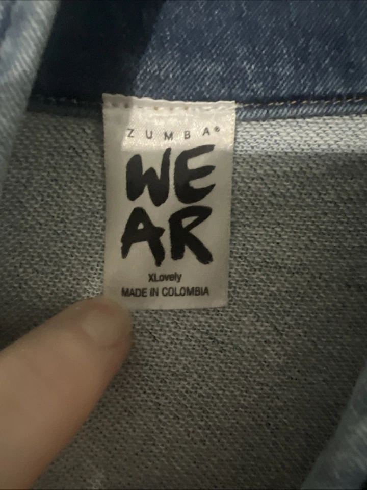 Chaleco Zumba Wear XLovely XL Zumba For All By All Jean con flecos Foto 3 de 3