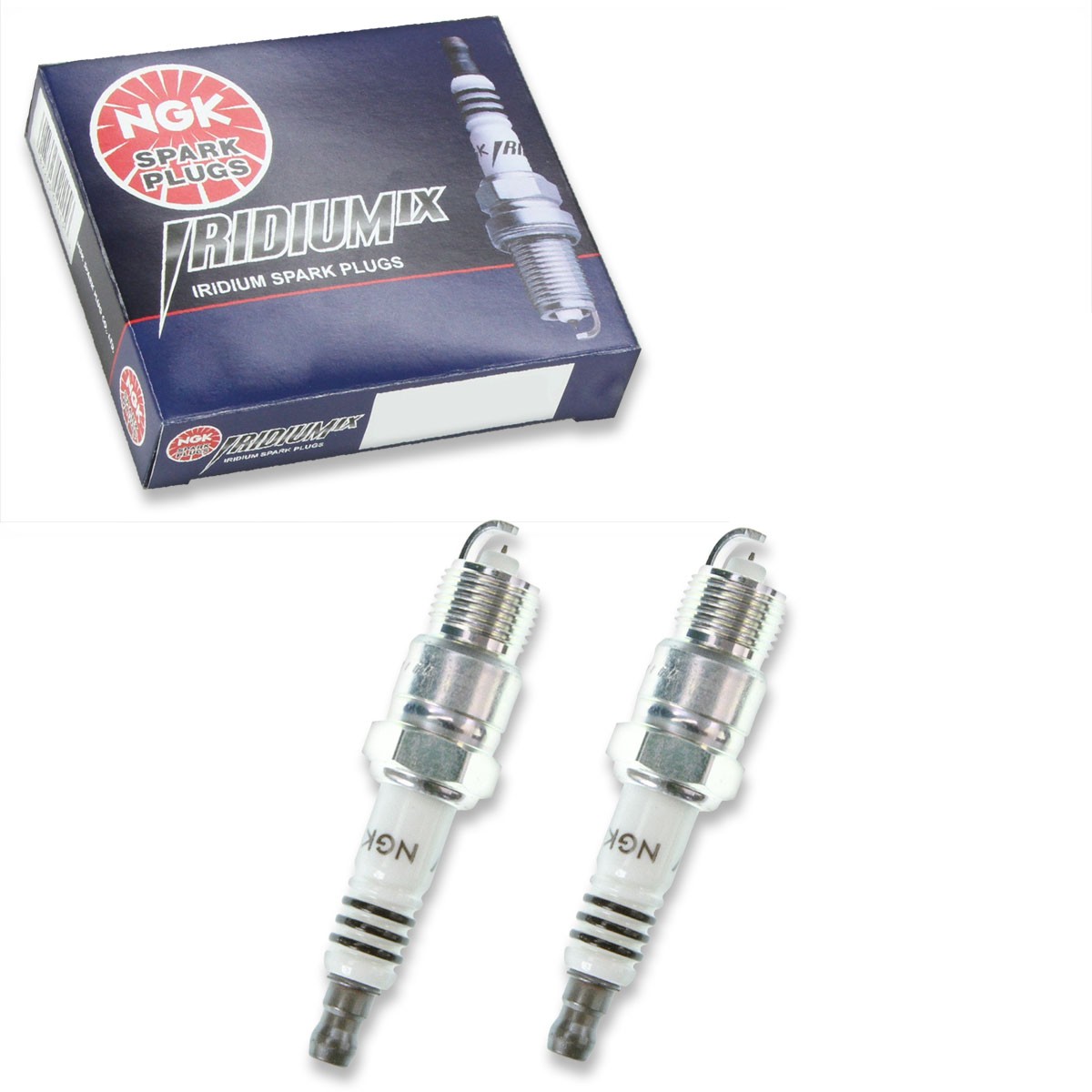 2 pc NGK 7559 UR45IX Iridium IX Spark Plugs for XP666 XP26DP2 XP26 ITF16TT ft