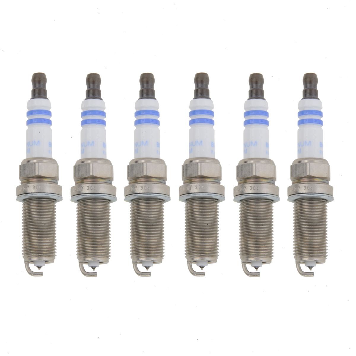 6 pc Bosch Double Platinum Spark Plugs for 2006 BMW 325xi 3.0L L6 Ignition ww