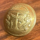 Civil War Confederate Georgia Seal Coat Button Albert GA-5-A Van Wart & Son
